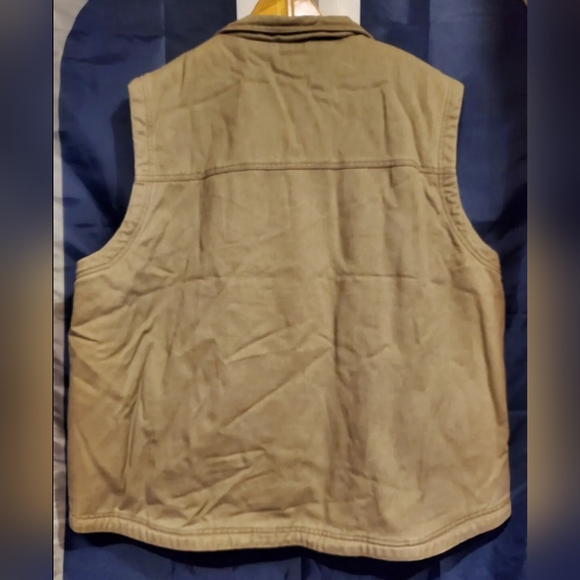 WoolRich Tan Color Vest XXL - Picture 2 of 5